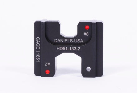 DMC HD51-133-2 - Die Half Female #2 & #8 Insulated Terminals