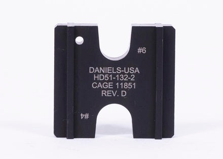 DMC HD51-132-2 - Die Half Female #4 & #6 Uninsulated Terminals
