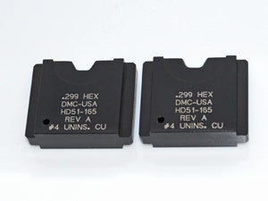 DMC HD51-165 - Die Set #4 Hex Uninsulated Terminals