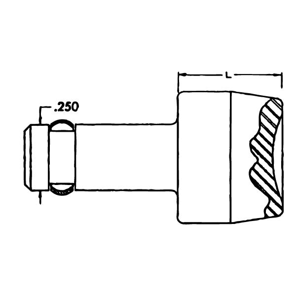 Tower DL221-4308 - Cupped Squeezer Set 0.250