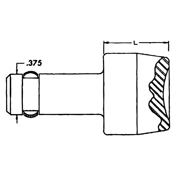 Tower DL264-4565 - Cupped Squeezer Set 0.375