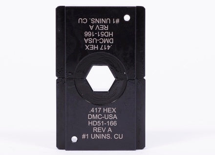 DMC HD51-166 - Die Set #1 Hex Uninsulated Terminals