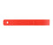DL234350 - Red 5.75" Single Edge (0.75") Celcon Plastic Sealant Scraper